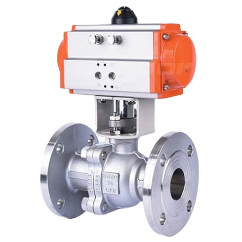 Pneumatic ball valve2