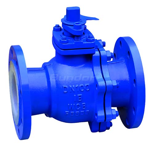 PTFE Lined Ball Valve1