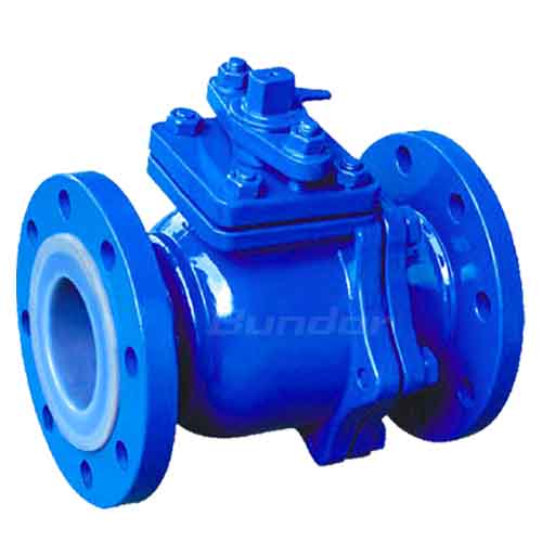 PTFE Lined Ball Valve3