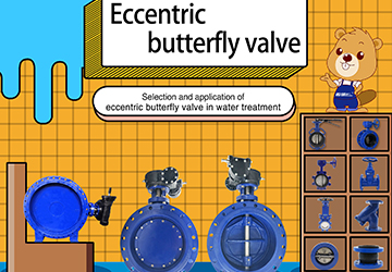 Bundor Ductile Iron Double Eccentric Butterfly Valve