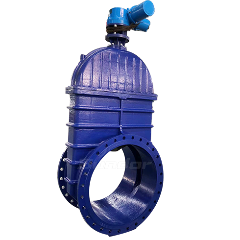 Electric soft seal gate valve