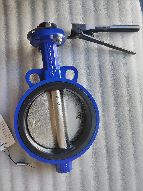 Wafer butterfly valve D71X-10KQ